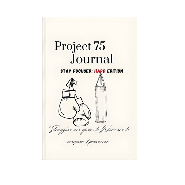 Project 75 Hard Challenge Weight Loss & Fitness Journal