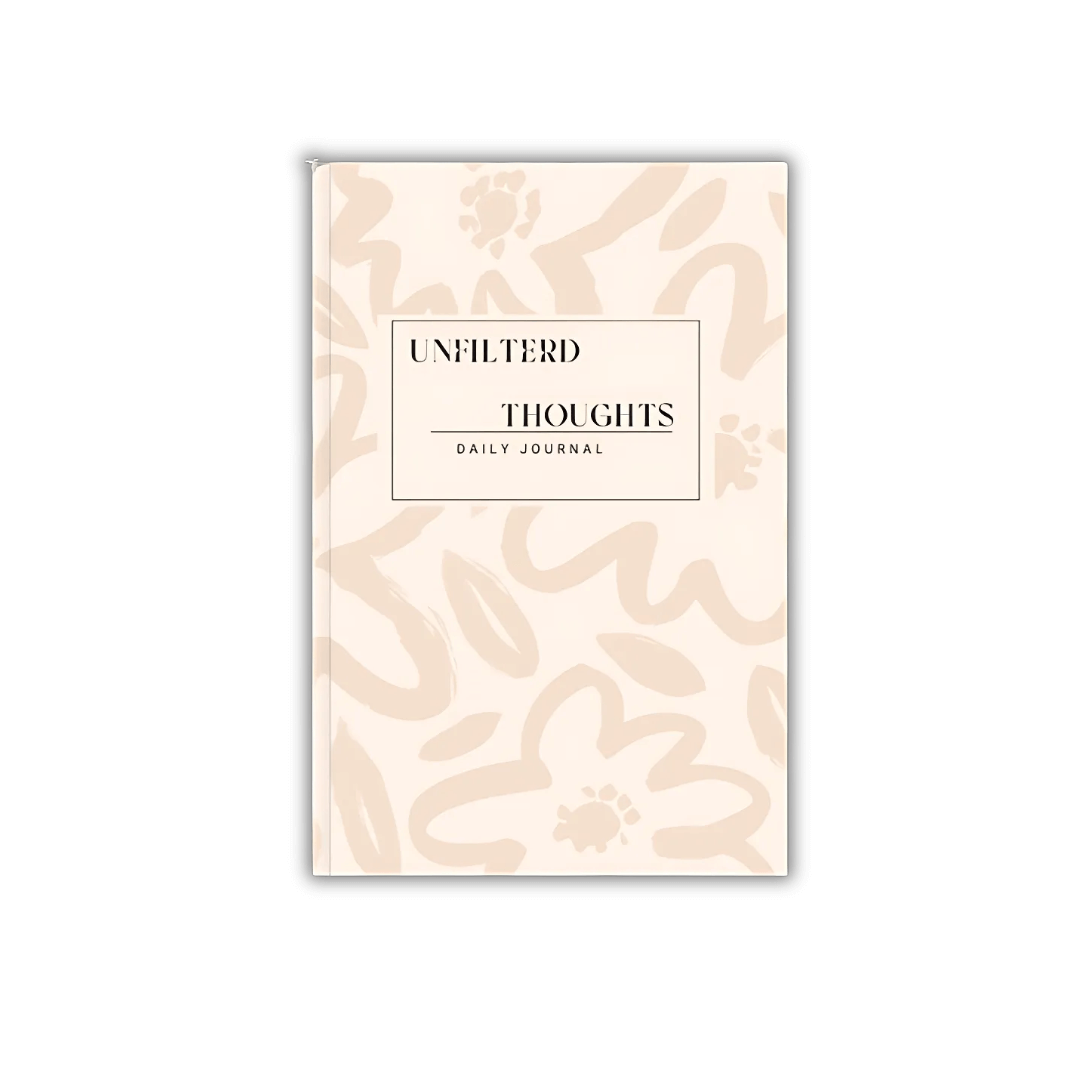 Unfiltered Thoughts Journal: Express, Reflect & Find Inner Peace